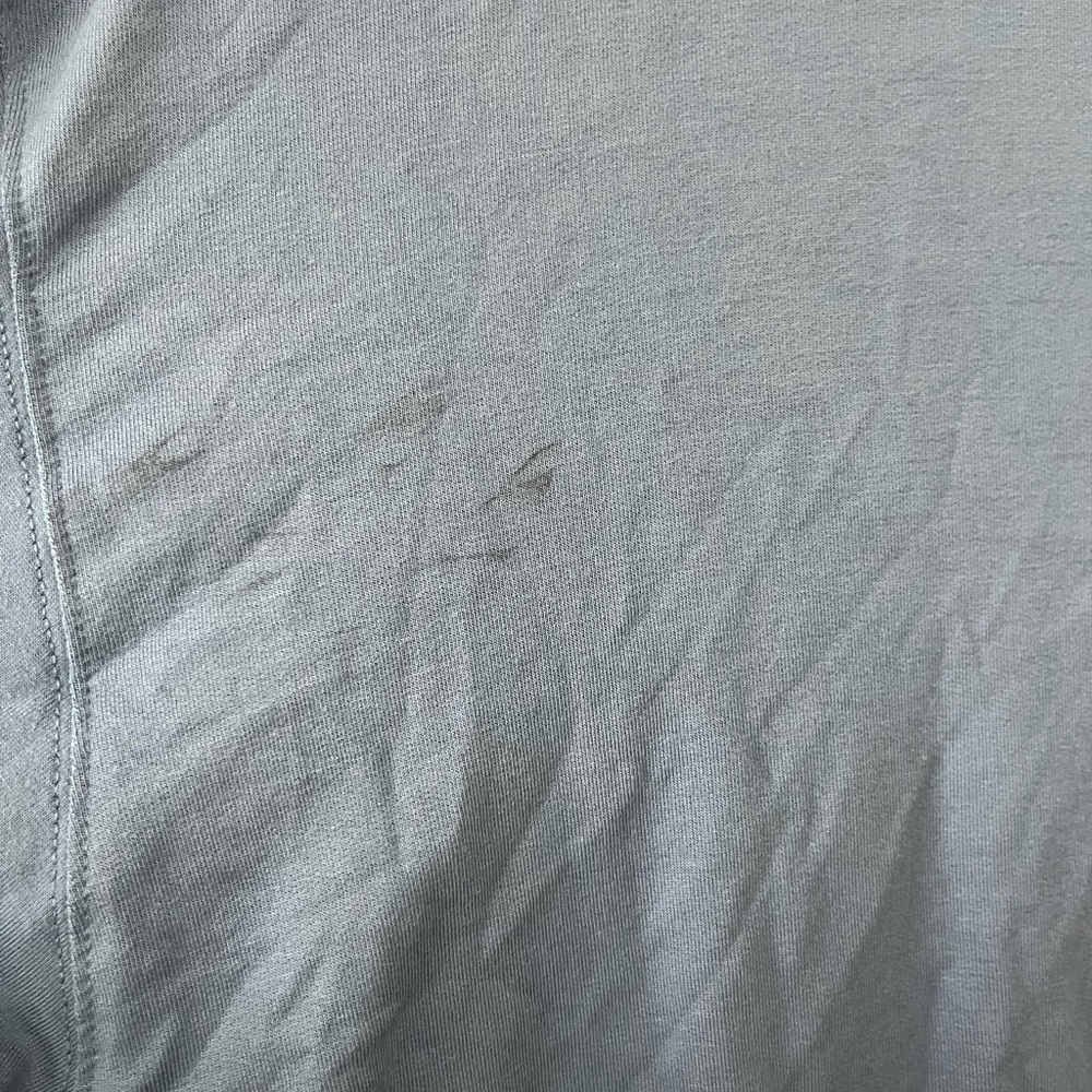 Athleta Blue V-Neck Sweatshirt L - Picture 9 of 9